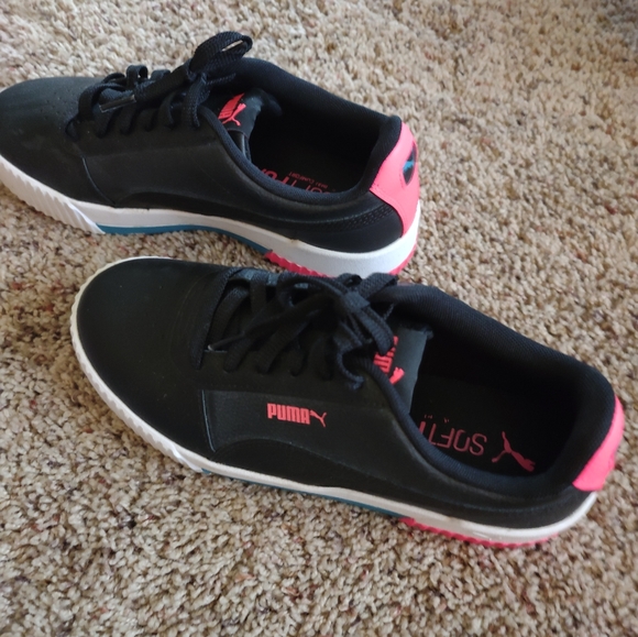 Puma soft foam black sneakers - Picture 2 of 4